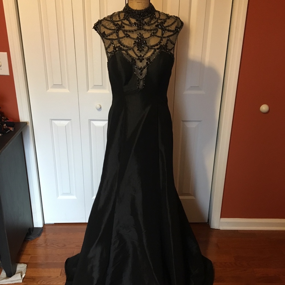 Black Rachel Allan Prom Dress